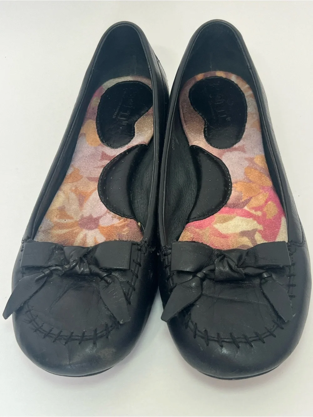 Born Leather Ballet Flats Bow Detail Preppy Comfortable Classic Slip on Flats 7